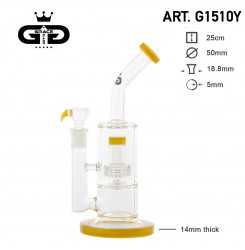 Grace Glass Yellow Bong 25cm